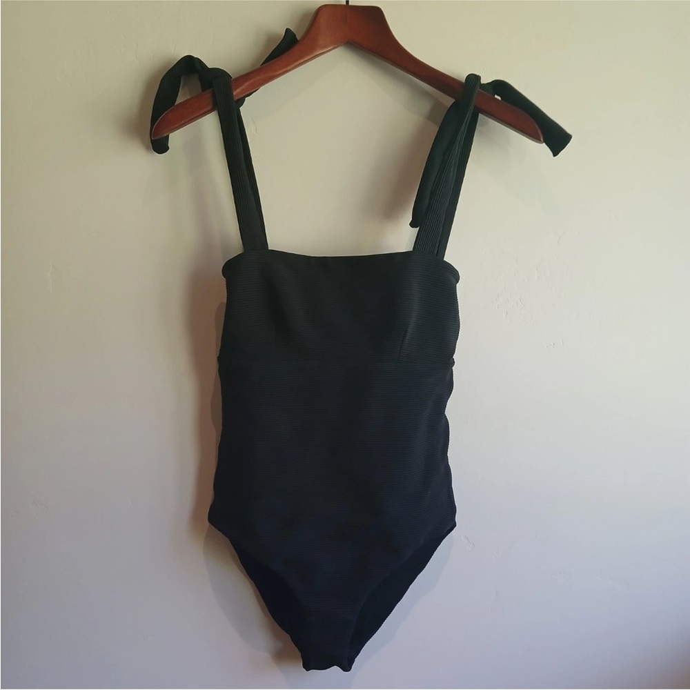 Anthropologie Black One-Piece Swimsuit